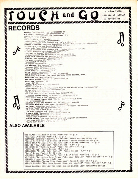 Butthole Surfers : Widowermaker! EP (12",45 RPM,EP)