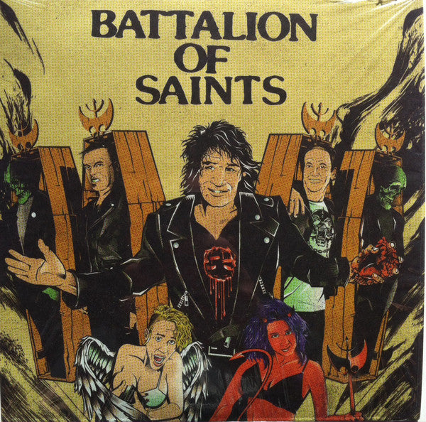 Battalion Of Saints : Battalion Of Saints (7",45 RPM,Limited Edition)