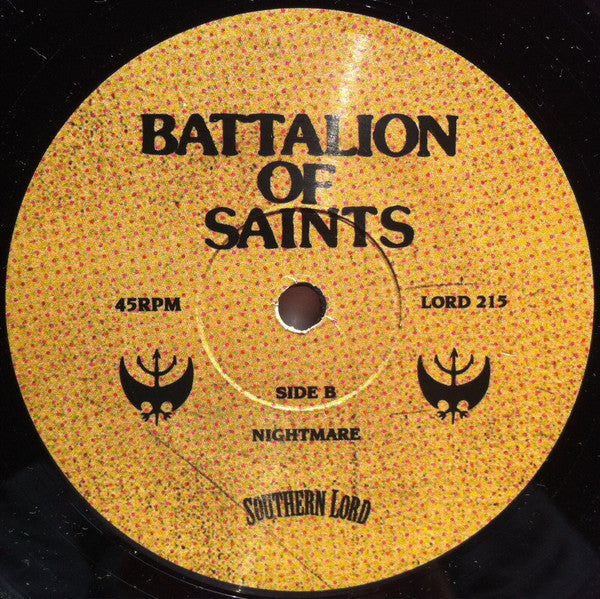 Battalion Of Saints : Battalion Of Saints (7",45 RPM,Limited Edition)