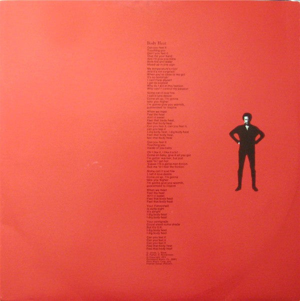 Quincy Jones : Body Heat (LP,Album)