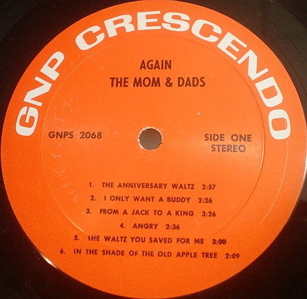 Mom And Dads, The : Again! (LP,Album,Stereo)