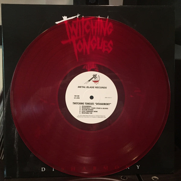 Twitching Tongues : Disharmony (LP,Album,Limited Edition)