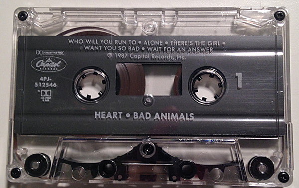 Heart : Bad Animals (Album,Club Edition)