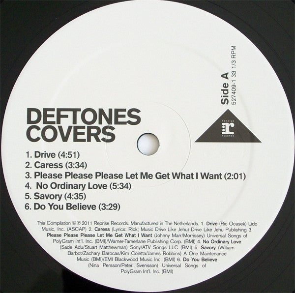 Deftones : Covers (LP,Compilation,Limited Edition)