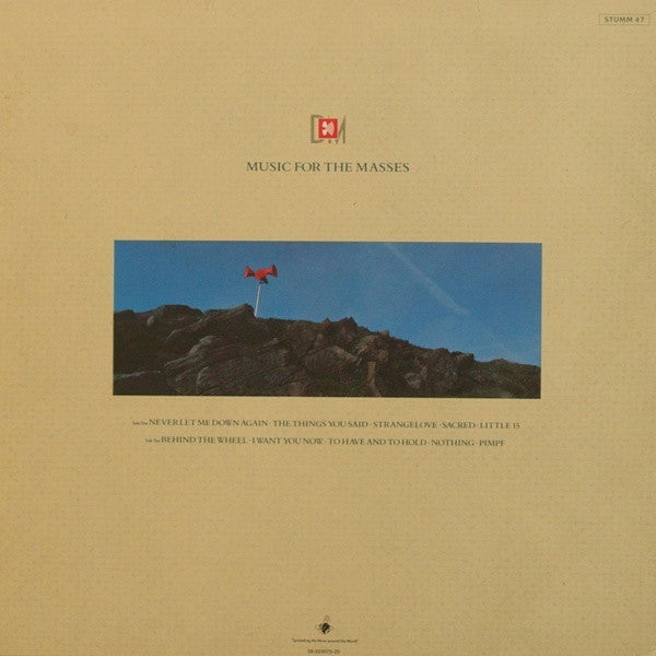 Depeche Mode : Music For The Masses (LP,Album,Stereo)