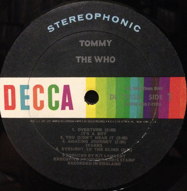 Who, The : Tommy (LP,Album,Reissue,Stereo)