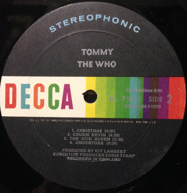 Who, The : Tommy (LP,Album,Reissue,Stereo)