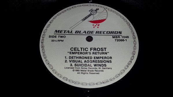Celtic Frost : Emperor's Return (12",33 ⅓ RPM,EP)