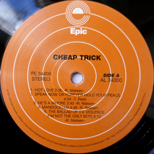 Cheap Trick : Cheap Trick (LP,Album,Reissue)
