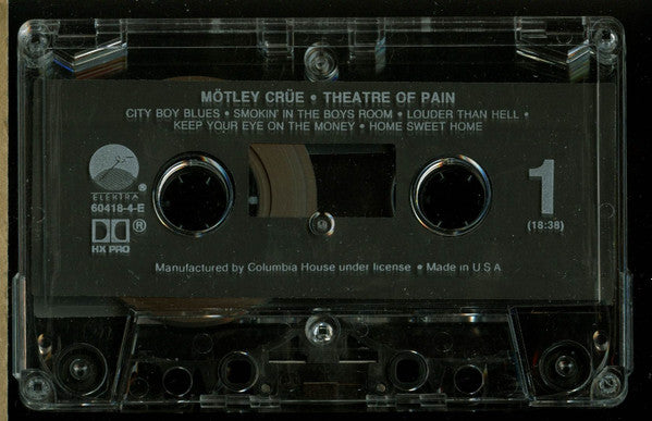 Mötley Crüe : Theatre Of Pain (Album,Club Edition)