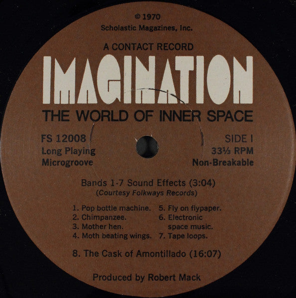 Unknown Artist : Imagination: The World Of Inner Space (LP)