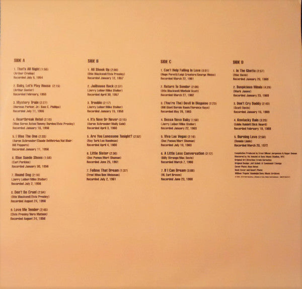 Elvis Presley : The Essential Elvis Presley (LP,Compilation)