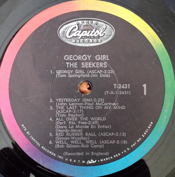 Seekers, The : Georgy Girl (LP,Album,Mono)