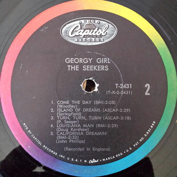 Seekers, The : Georgy Girl (LP,Album,Mono)