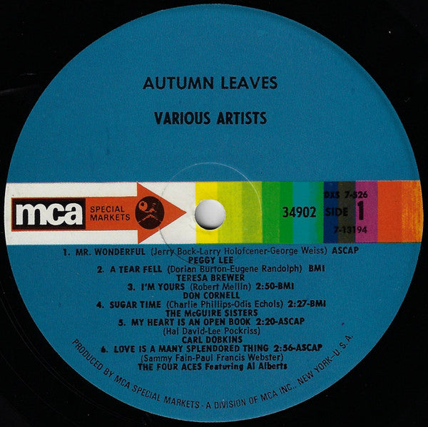 Various : Autumn Leaves (LP,Compilation)