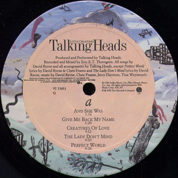 Talking Heads : Little Creatures (LP,Album)