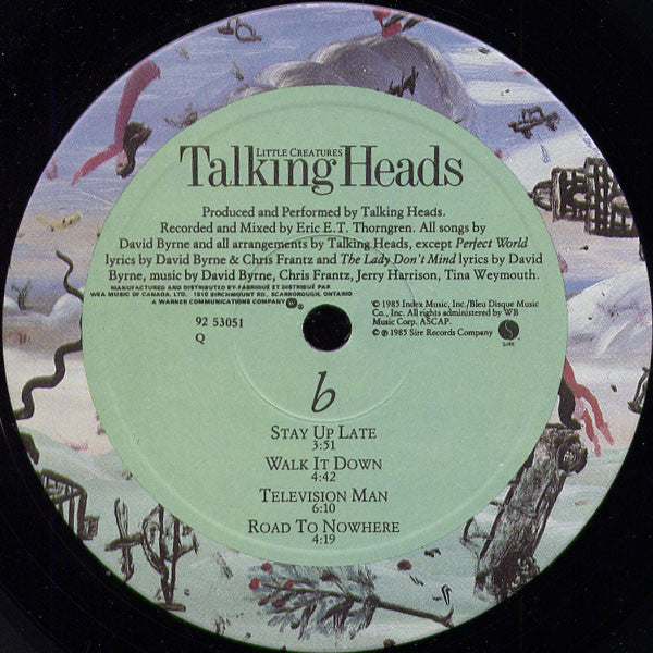 Talking Heads : Little Creatures (LP,Album)