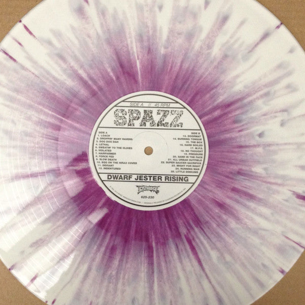 Spazz : Dwarf Jester Rising (LP,45 RPM,Album,Reissue,Remastered,Repress)