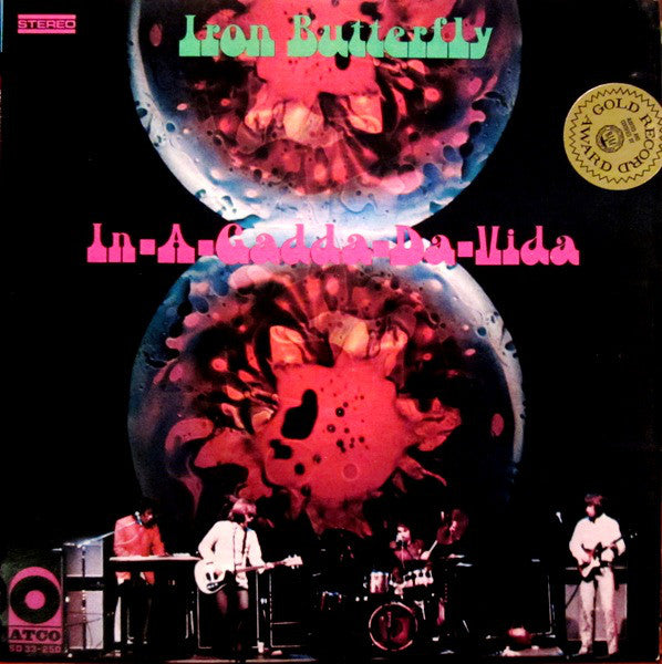 Iron Butterfly : In-A-Gadda-Da-Vida (LP,Album,Repress)