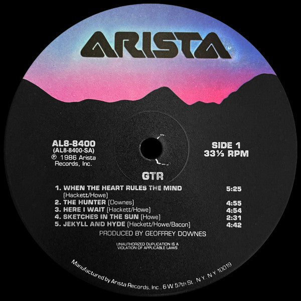 GTR (2) : GTR (LP,Album)