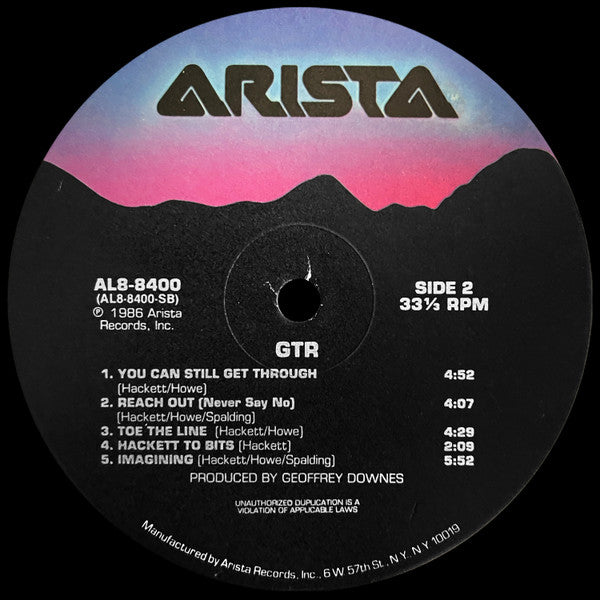 GTR (2) : GTR (LP,Album)