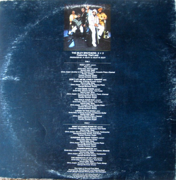 Isley Brothers, The : 3 + 3 (LP,Album,Reissue)
