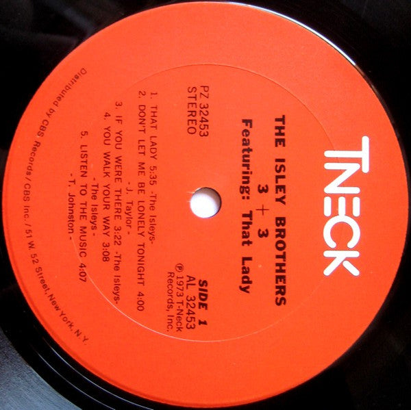 Isley Brothers, The : 3 + 3 (LP,Album,Reissue)