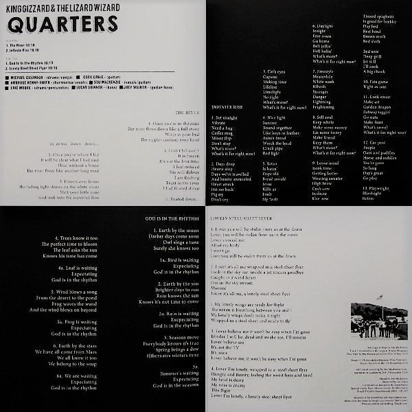 King Gizzard And The Lizard Wizard : Quarters! (LP,Album)