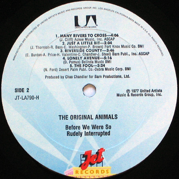 Animals, The : Before We Were So Rudely Interrupted (LP,Album,Stereo)