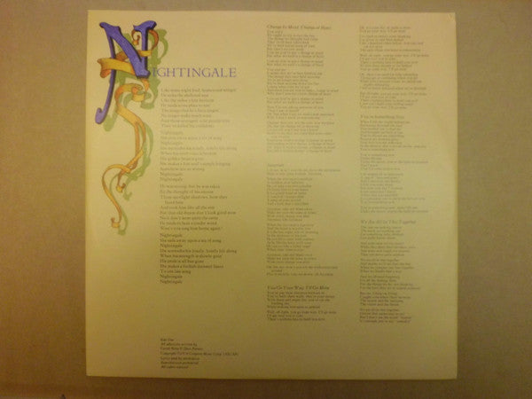 Carole King : Wrap Around Joy (LP,Album)