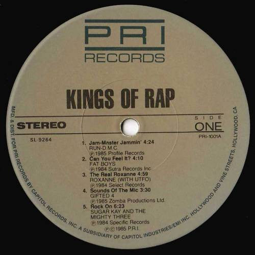 Various : Kings Of Rap (LP,Compilation)