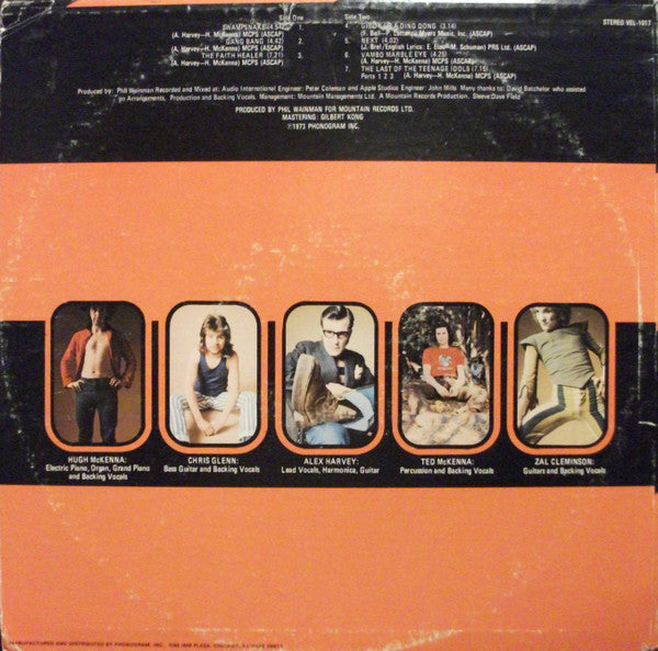 Sensational Alex Harvey Band, The : Next (LP,Album)