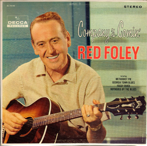 Red Foley : Company's Comin' (LP,Album,Stereo)