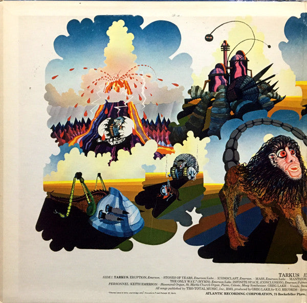 Emerson, Lake & Palmer : Tarkus (LP,Album)