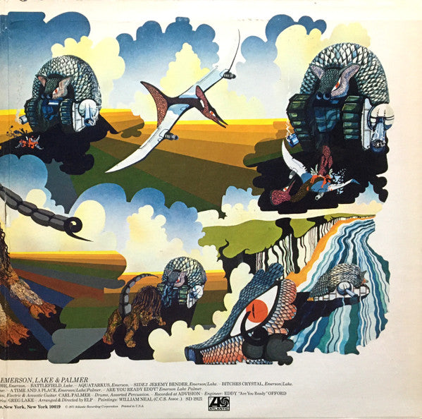 Emerson, Lake & Palmer : Tarkus (LP,Album)