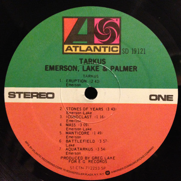 Emerson, Lake & Palmer : Tarkus (LP,Album)