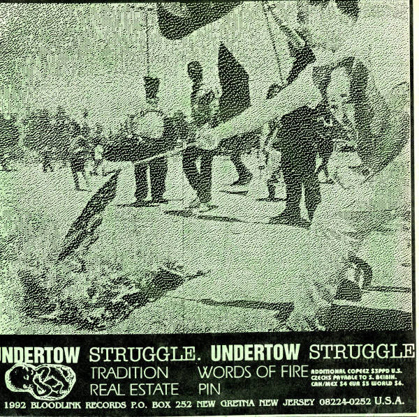Undertow (2) / Struggle (2) : Undertow / Struggle. (7",33 ⅓ RPM)