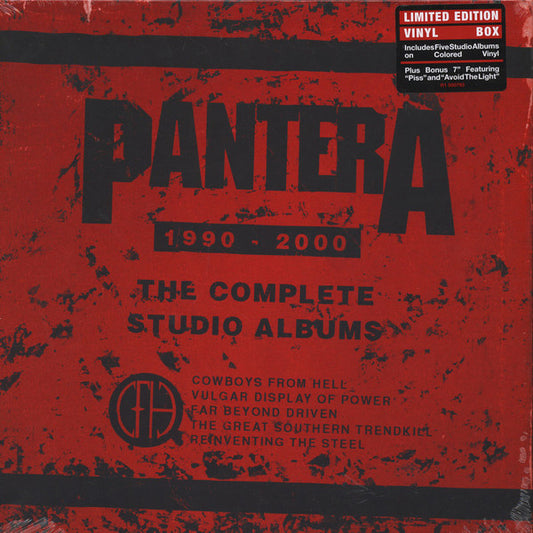 Pantera : The Complete Studio Albums 1990-2000 (LP,Album,Reissue)
