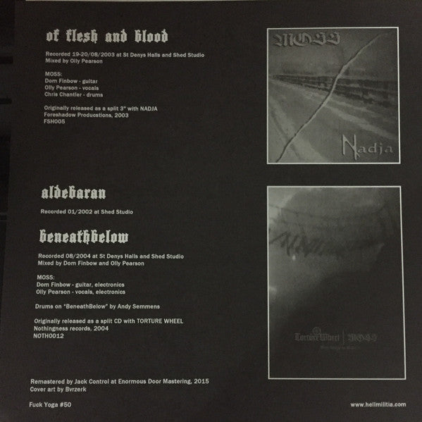 Moss (6) : Sinister History - Volume 1, Chapter 1 (LP,Compilation,Limited Edition)