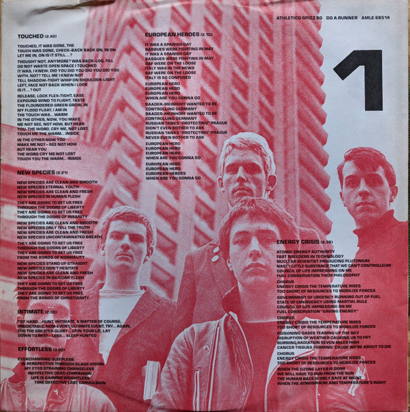 Athletico Spizz 80 : Do A Runner (LP,Album)