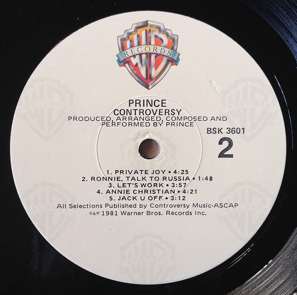Prince : Controversy (LP,Album,Reissue)
