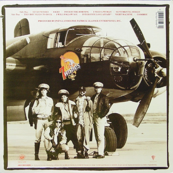 Night Ranger : 7 Wishes (LP,Album)