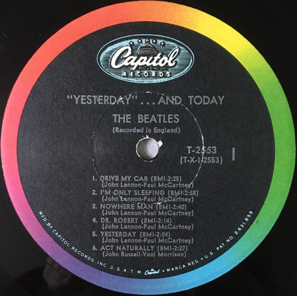 Beatles, The : Yesterday And Today (LP,Album,Compilation,Mono)
