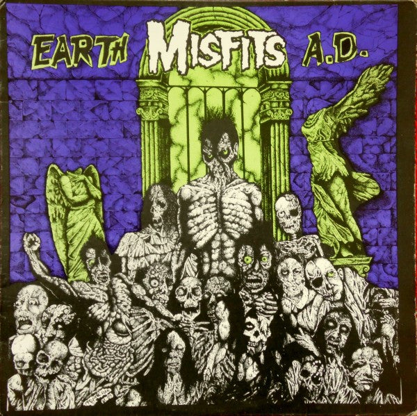 Misfits : Earth A.D. / Wolfs Blood (LP,Album,Repress)