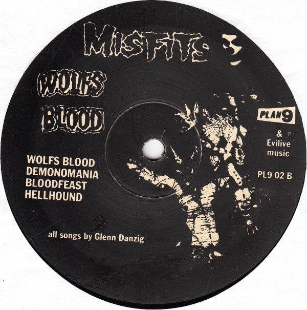 Misfits : Earth A.D. / Wolfs Blood (LP,Album,Repress)
