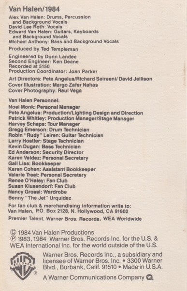 Van Halen : 1984 (Album)