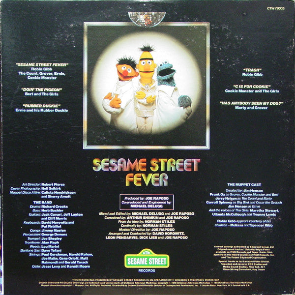 Sesame Street : Sesame Street Fever (LP,Album,Stereo)