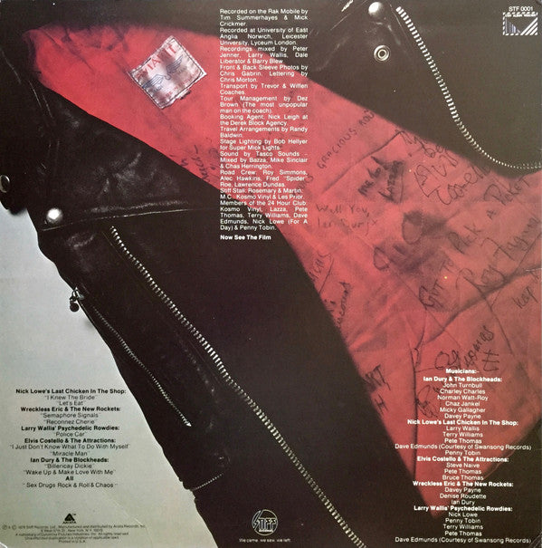 Various : Stiffs Live (LP)