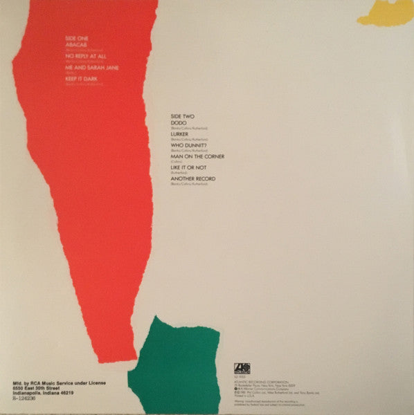 Genesis : Abacab (LP,Album,Club Edition)