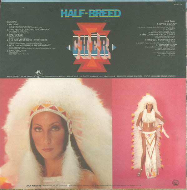 Cher : Half-Breed (LP,Album,Club Edition)
